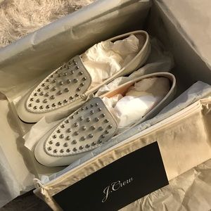 NWT J.Crew Academy Studded Loafer